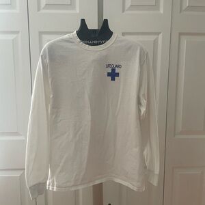 Hanes Lifeguard White Cotton Shirt